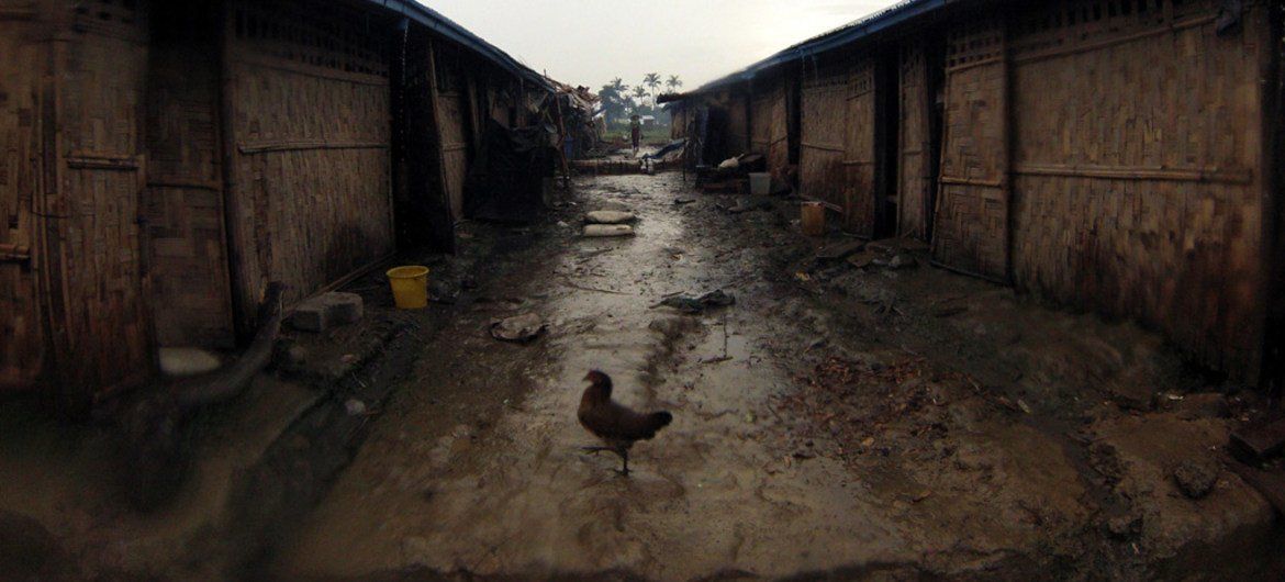 rohingya village