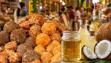 impure oil and jaggery