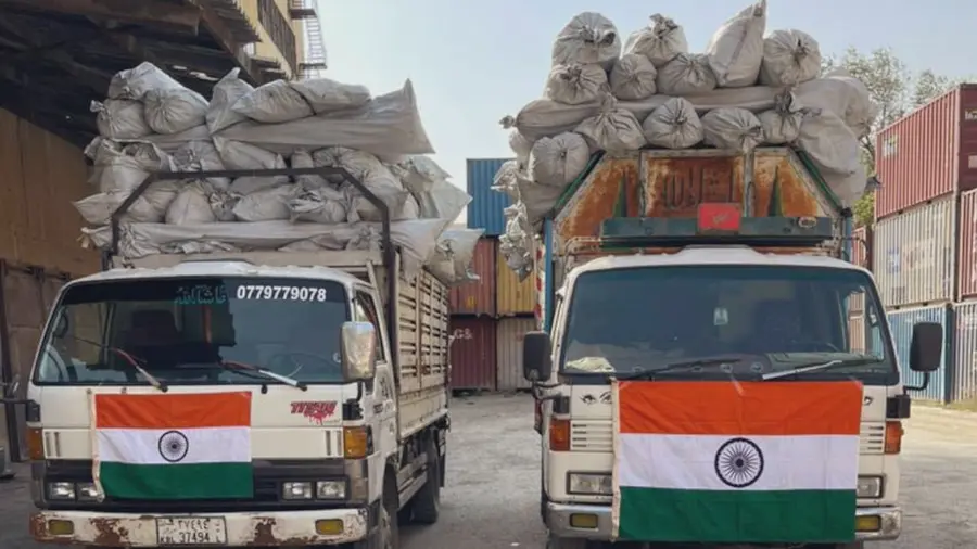 india aid to afganistan