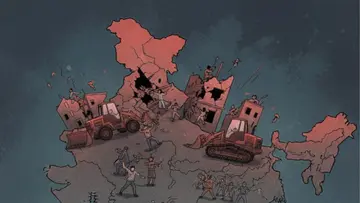 india destroying