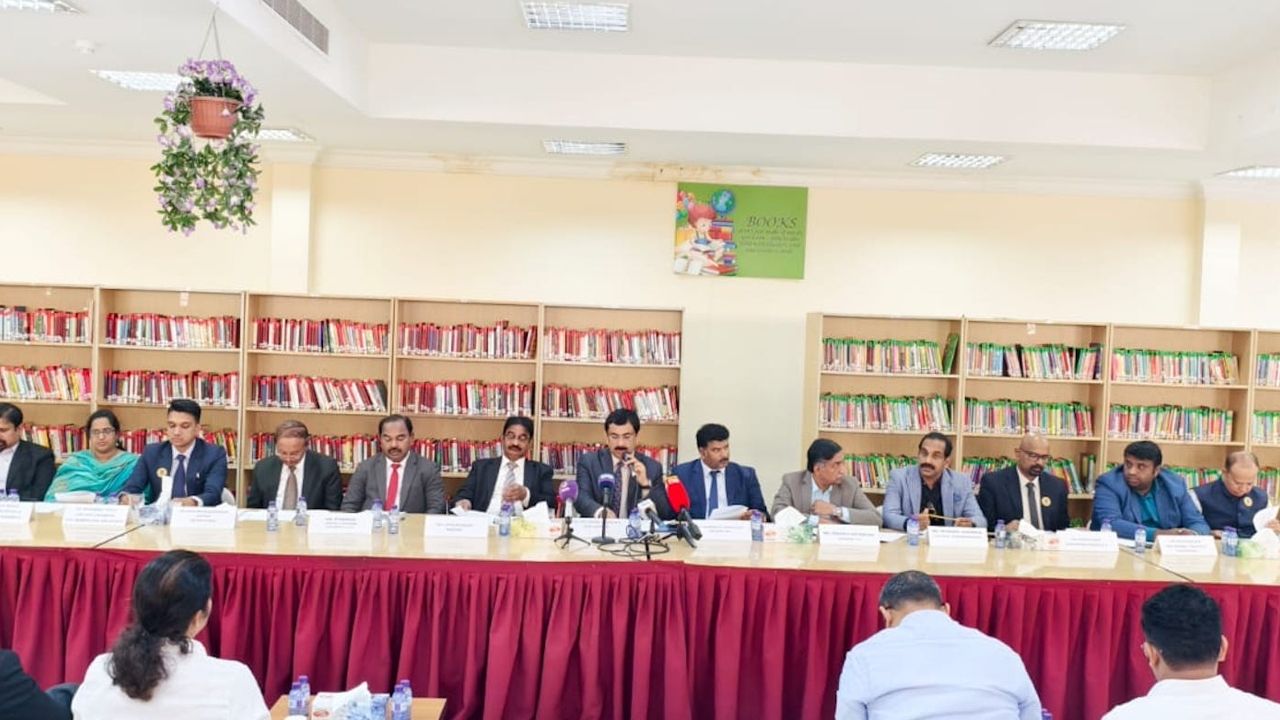 indian school pressmeet