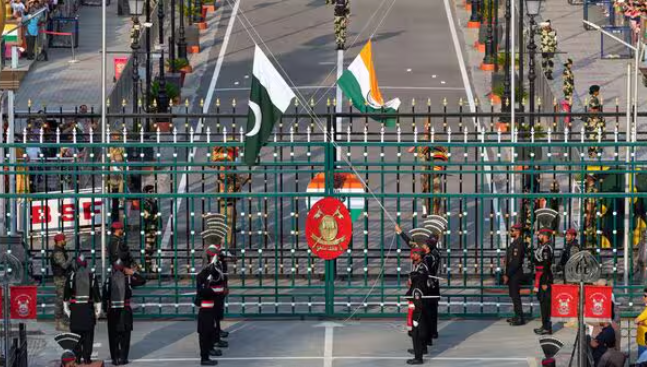 India pak border