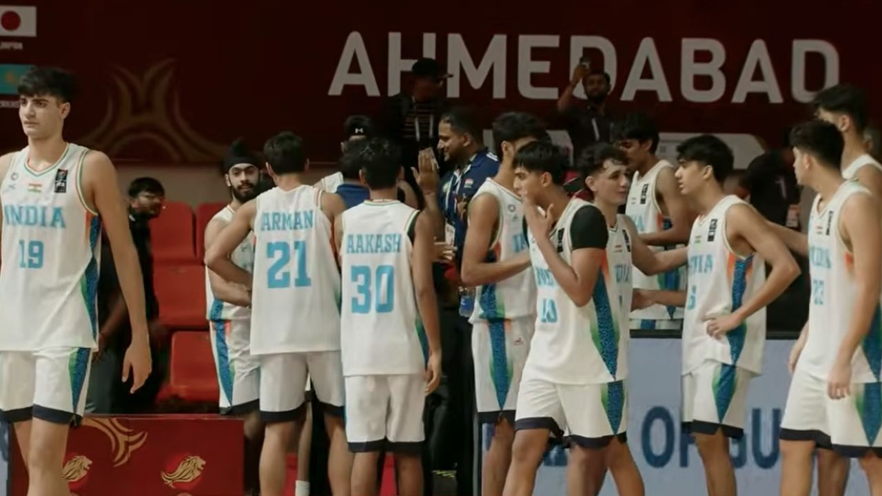 india wins basketball