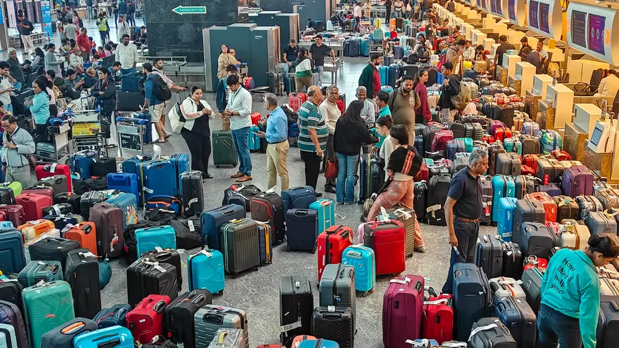 indigo disruption PTI photo