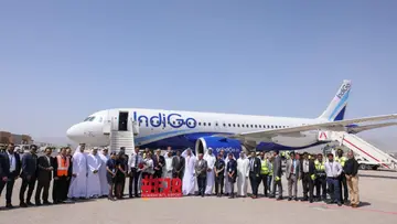 indigo flight from fujairah