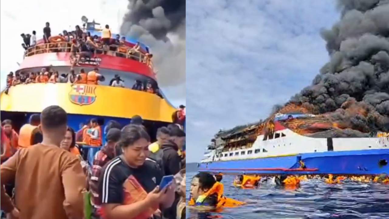 indonesia ferry fire accident