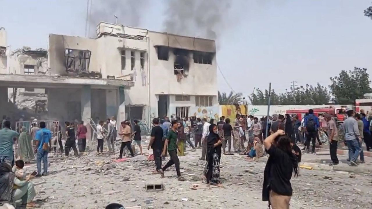 iran school strike