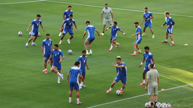iran team practice
