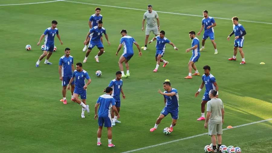iran team practice