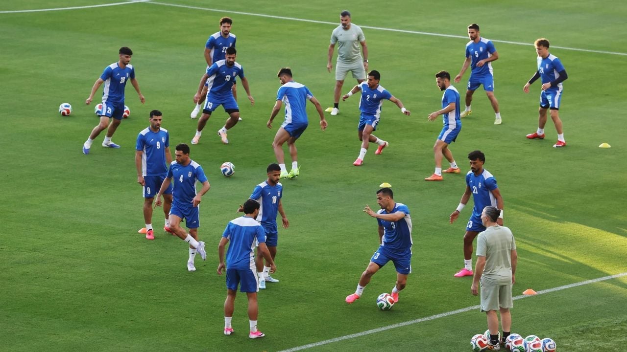 iran team practice