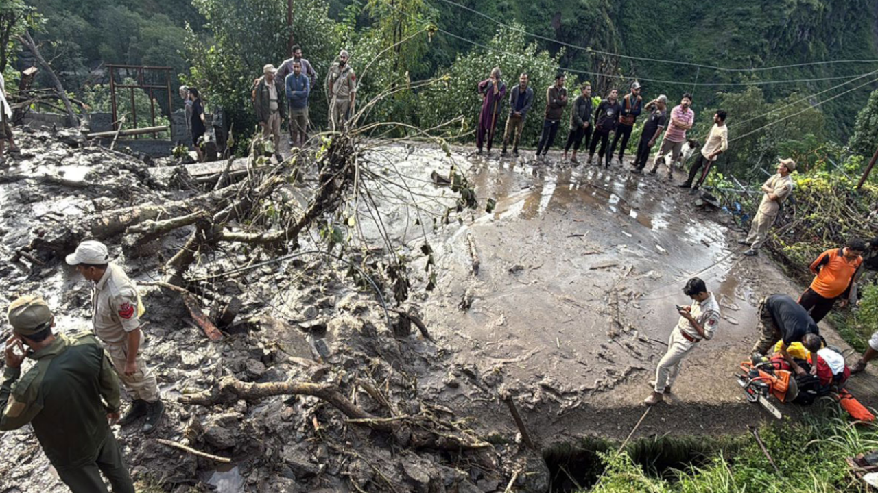 jammu kashmir landslide