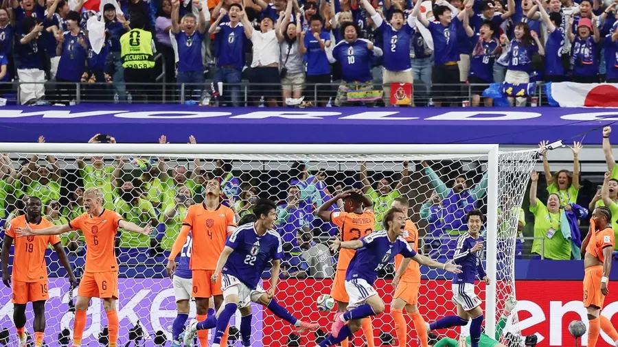 japan Netherlands match