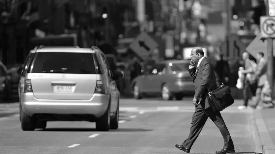 jaywalking