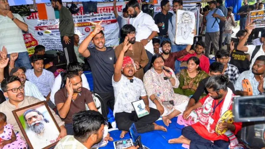 jharkhand student protest