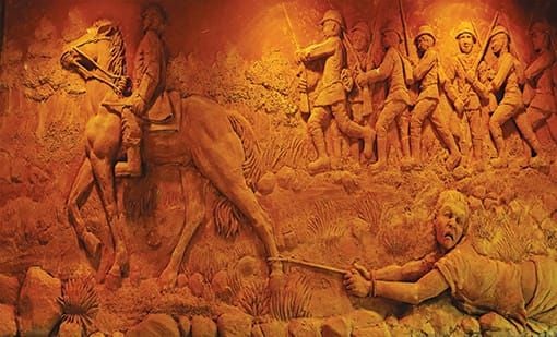 Depiction of Kadakkal Revolt