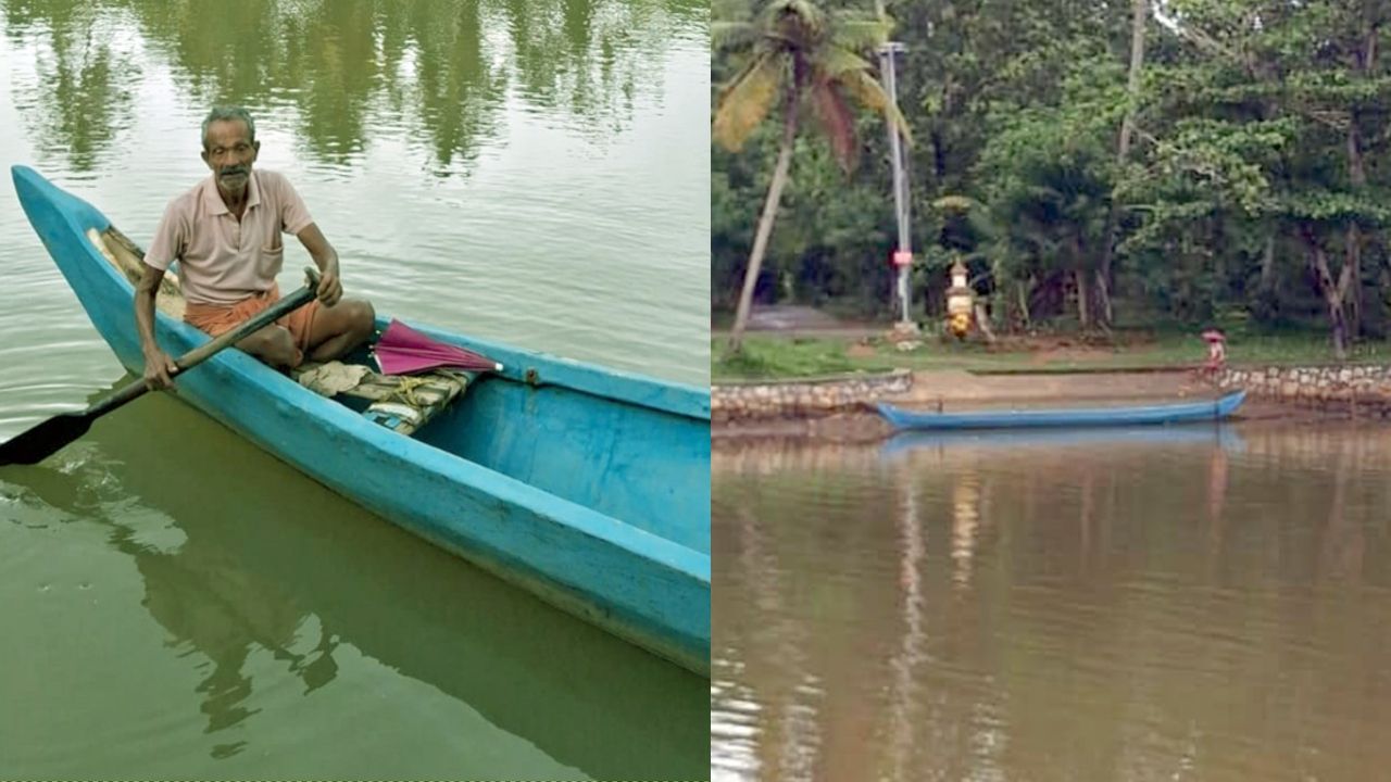 കടത്തുവള്ളവുമായി ശശിധരൻനായർ