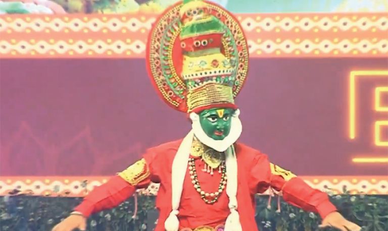 kadhakali in bharat parvi 2025