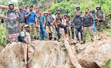 The forest department conducted the longest mission in history to capture the man-eating tiger in Kalikavu Atakakundu.