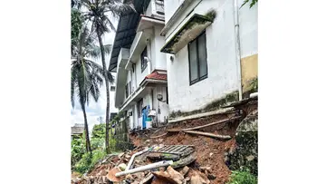 The perimeter wall collapsed.