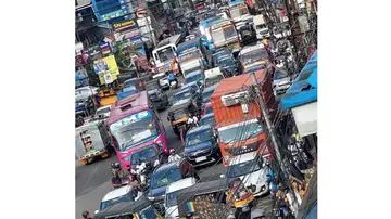 traffic jam