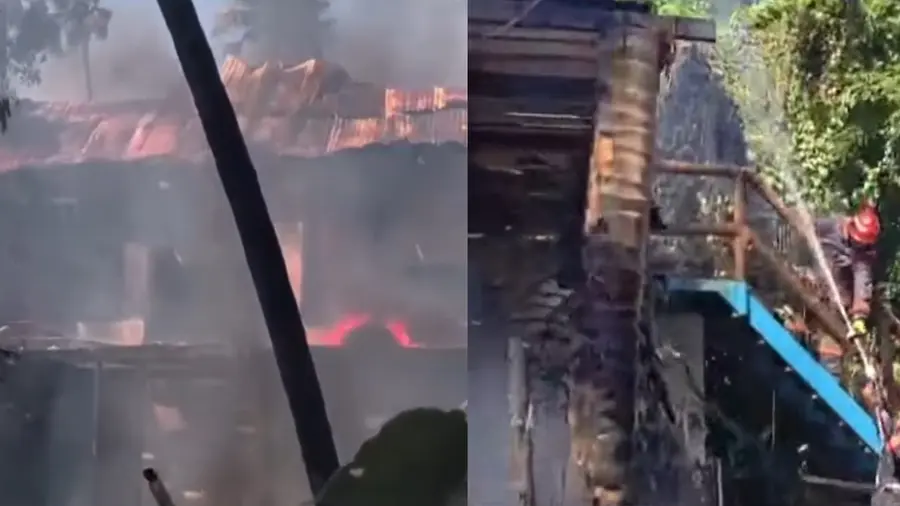 kalayila resort varkala fire