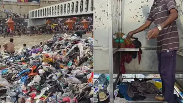 kanwar yathra garbage