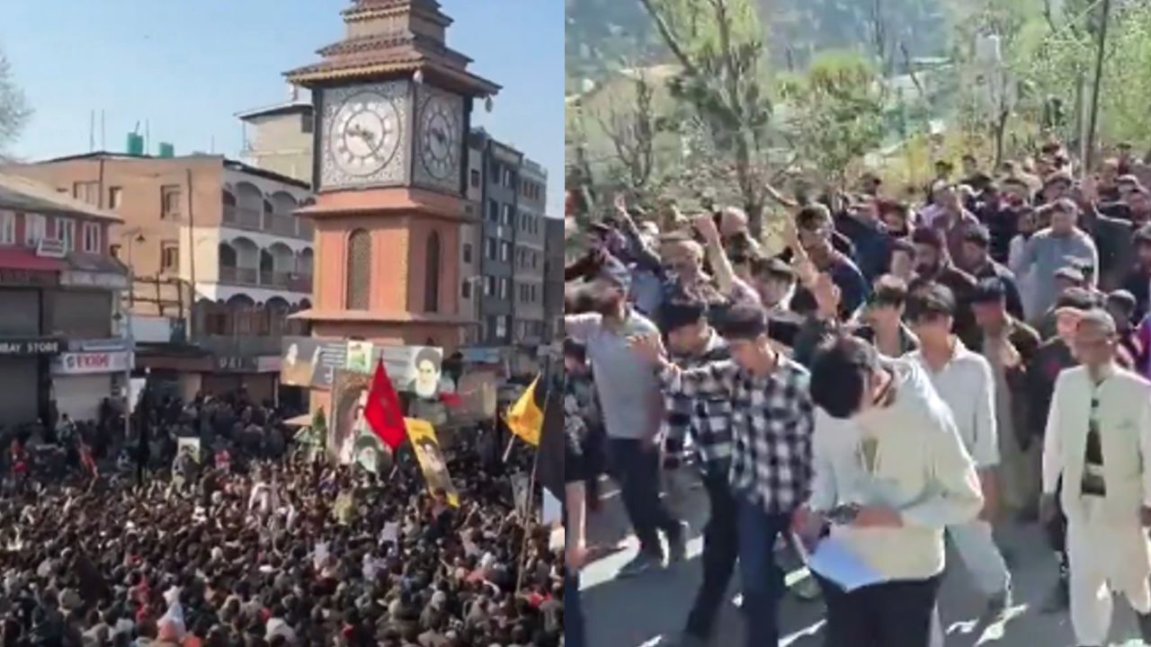 kashmir khamenei protest