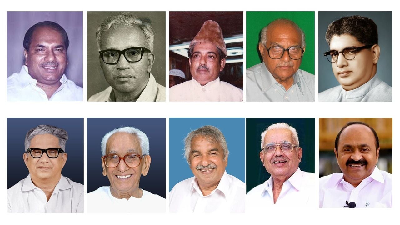 kerala cm list