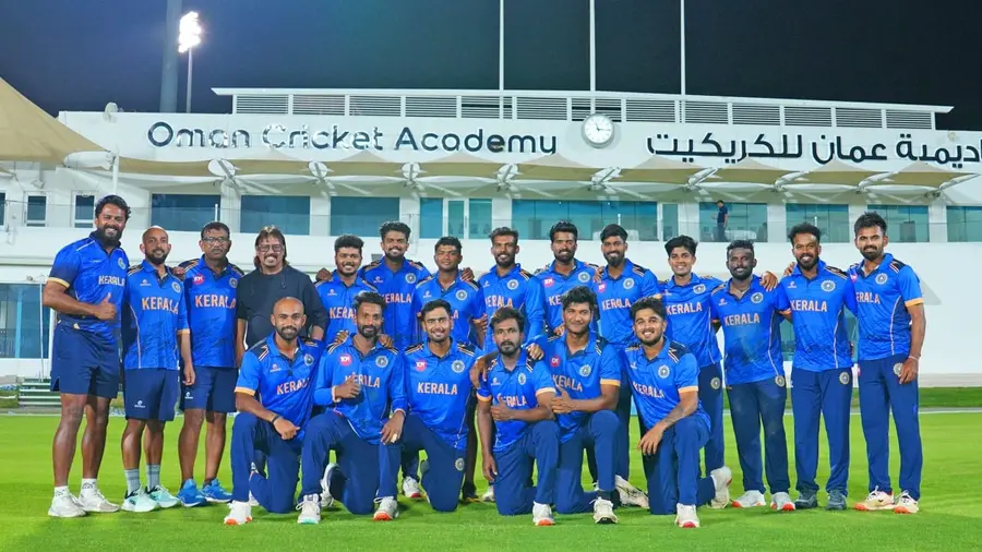 kerala cricket team oman