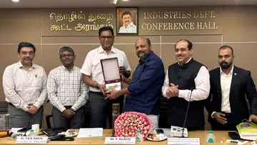 Kerla Tamlnadu Industries Minister meet