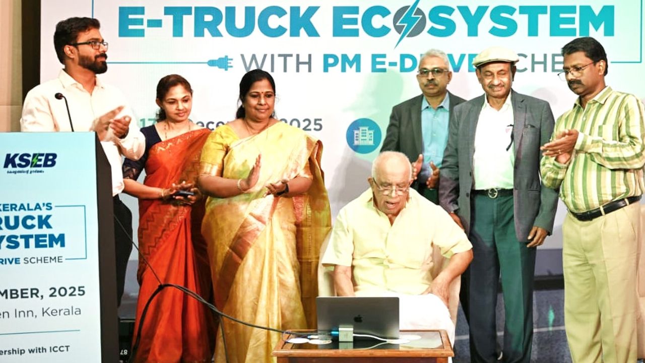 k krishnankutty launches web portal for e charging