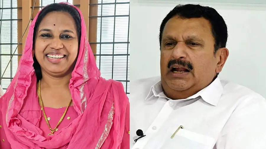 k muraleedharan haseena