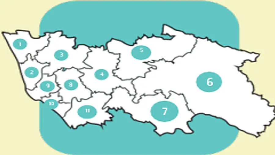 kollam map