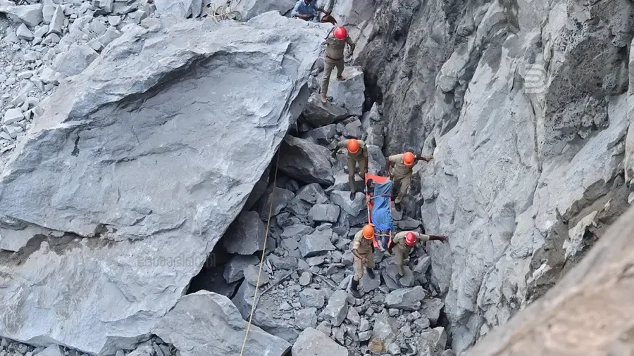 konni quarry accident deadbody found