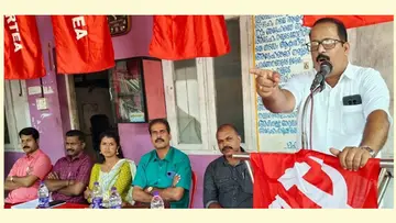  KSRTA dharna at unit centers