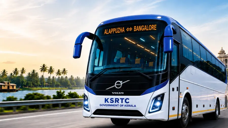 ksrtc alappuzha bangalore volvo