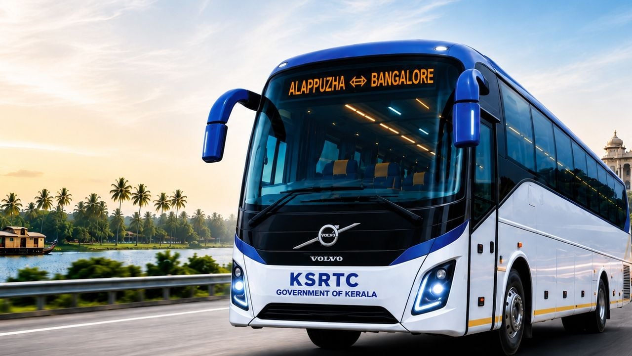 ksrtc alappuzha bangalore volvo
