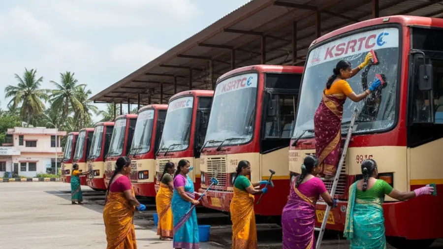 ksrtc and kudumbashree