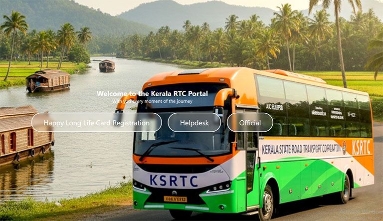 ksrtc happy long life card