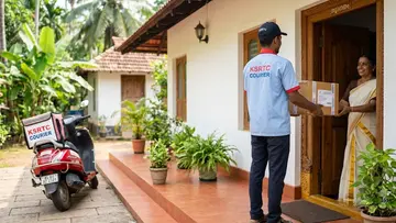 ksrtc courier service
