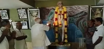 ഗാന്ധി ക്ഷേത്രത്തിലെ ഗാന്ധിജയന്തി 