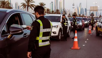kuwait traffic inspection