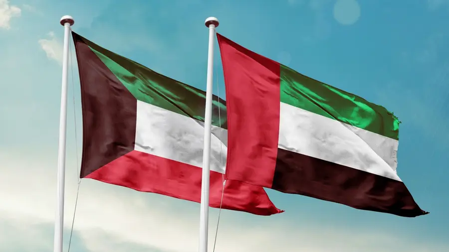 kuwait uae flag