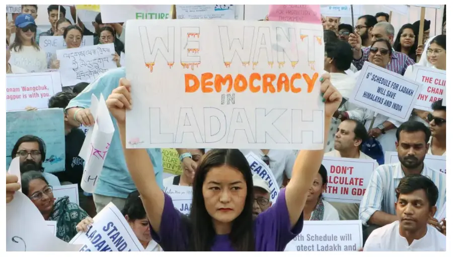 ladak demands democracy 