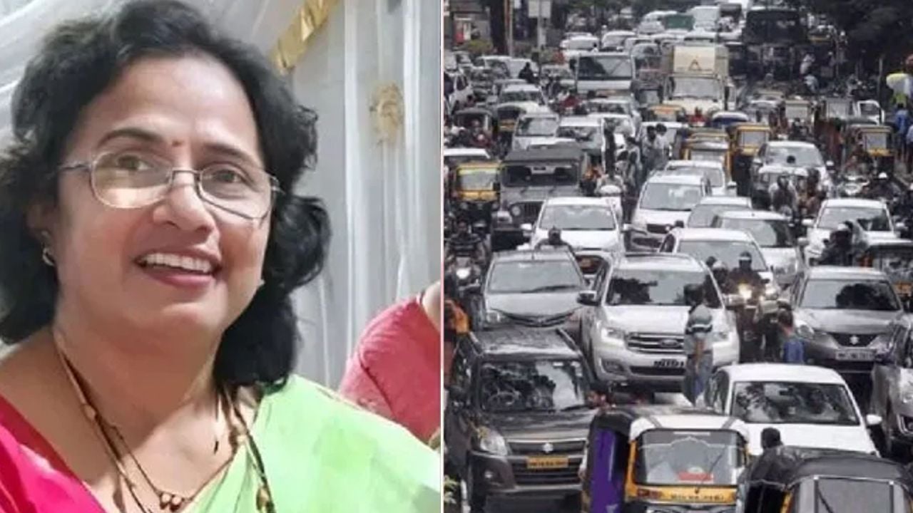 lady dies in ambulance stuck in traffic jam on mumbai