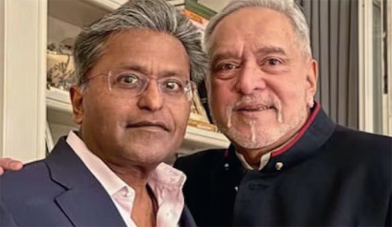 Lalit Modi in Vijay Mallya birthday celebrations
