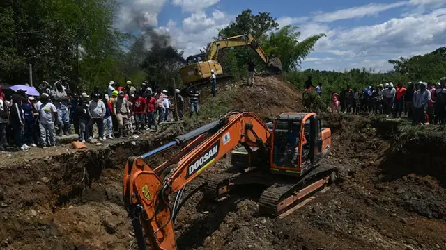 Landslide At Illegal Gold Mine