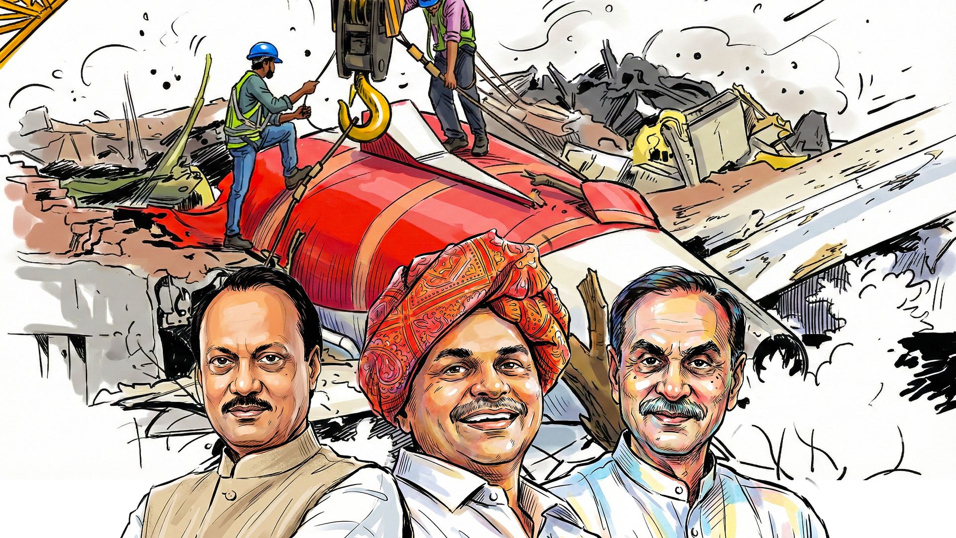 leaders killed in plane crash