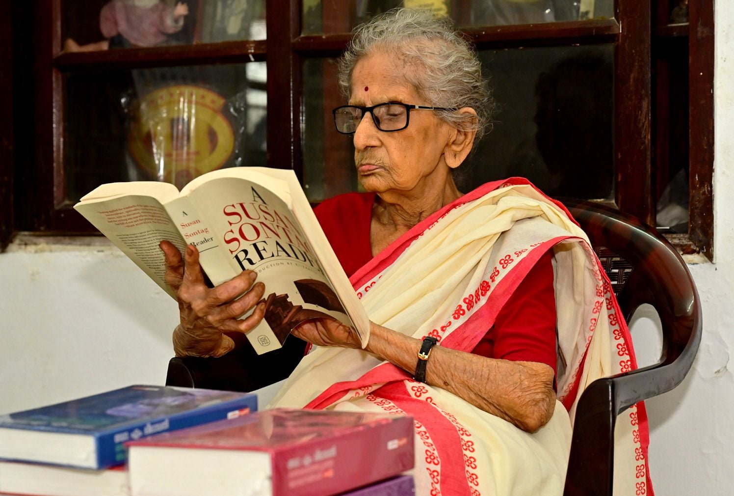 എം ലീലാവതി ഫോട്ടോ: വി കെ അഭിജിത്ത്