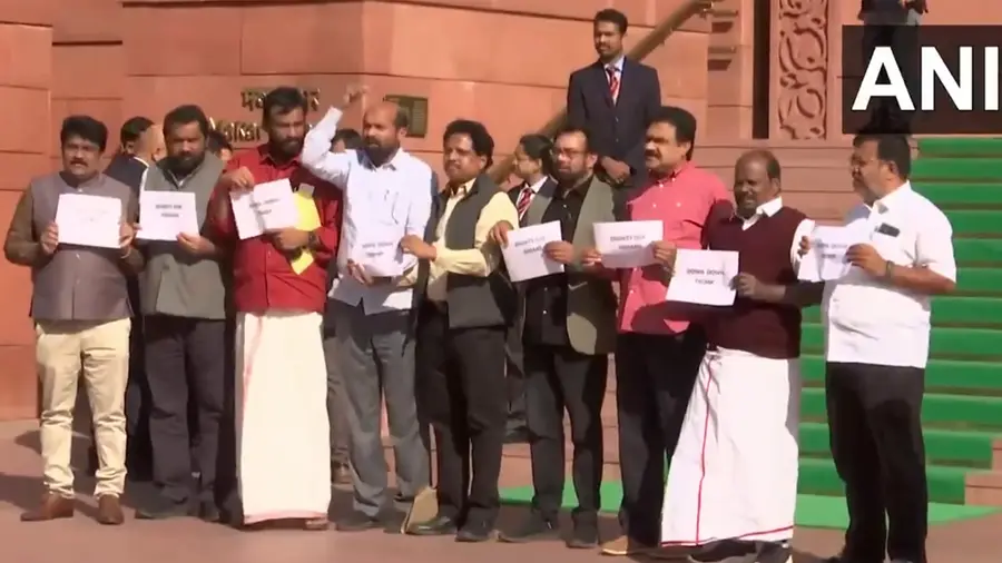 left protest